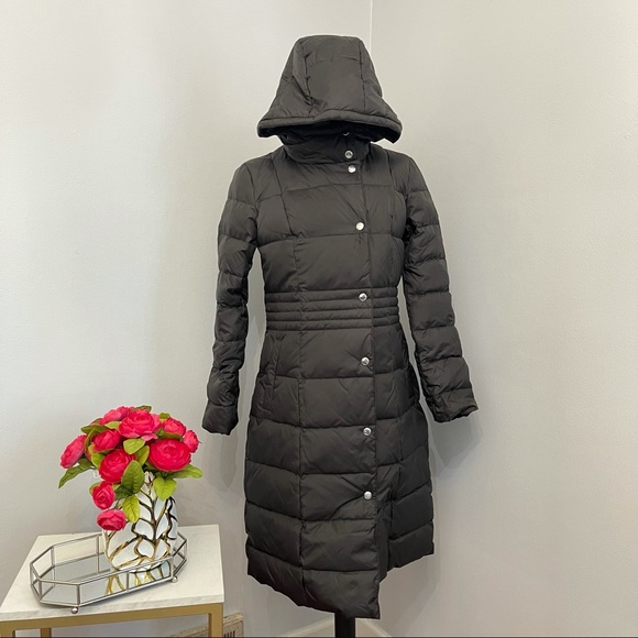 Cole Haan Hooded Quilted Coat New With Tag - Duplicate - Picture 2 of 14